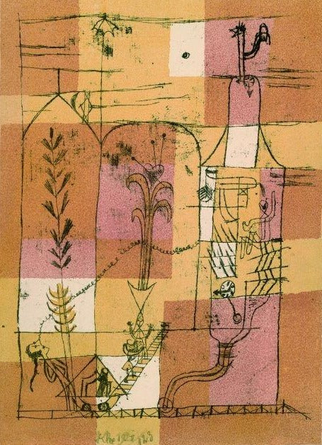 Escena hoffmannesca, 1921 – Paul Klee Paul Klee Master Apollon