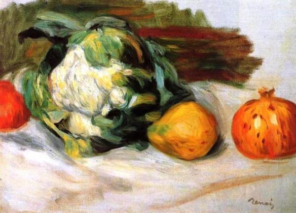 Coliflor y granadas – Pierre-Auguste Renoir Pierre-Auguste Renoir Master Apollon