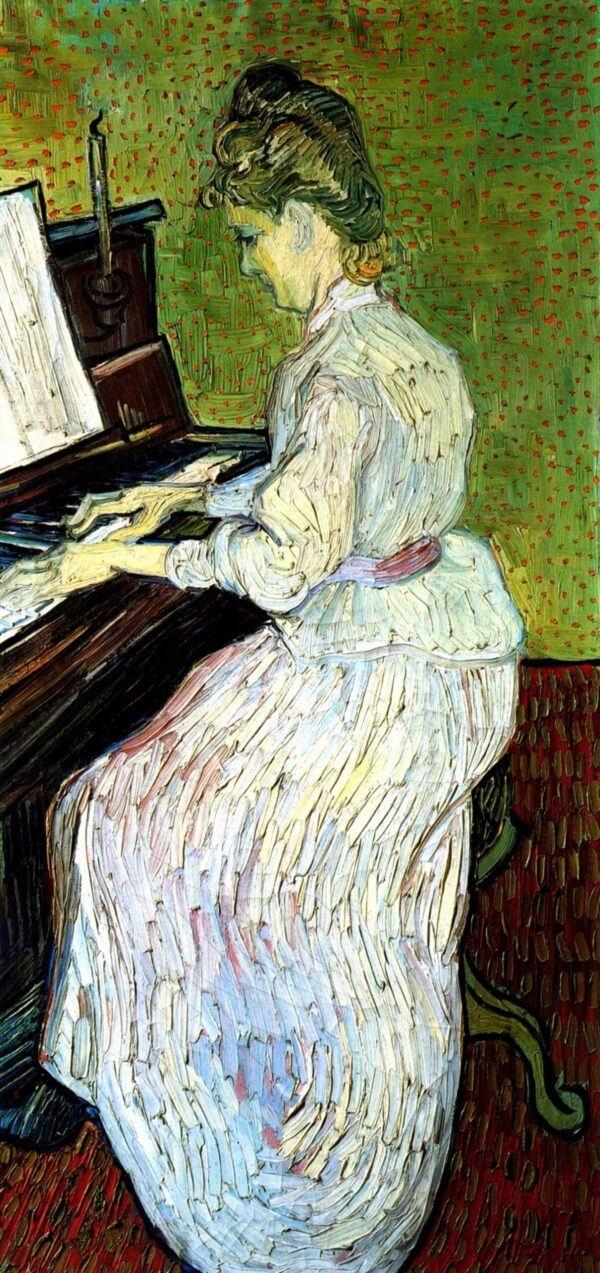 Mademoiselle Gachet al piano – Van Gogh Vincent Van Gogh Master Apollon