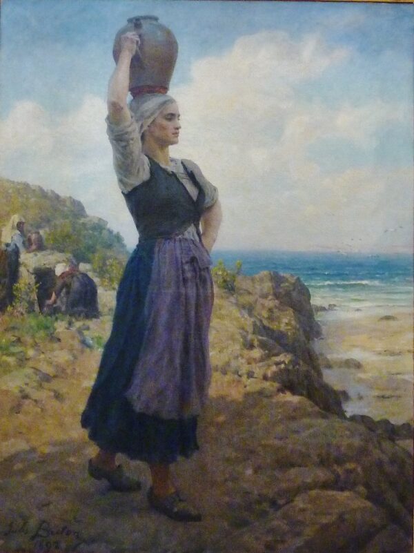 A la fuente – Jules Breton Jules Breton Master Apollon