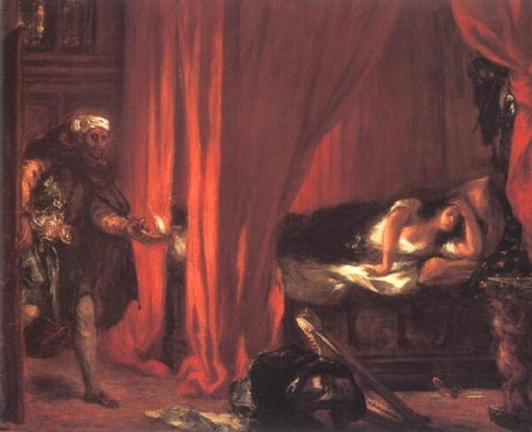 Othello y Desdémona – Eugène Delacroix Eugène Delacroix Master Apollon