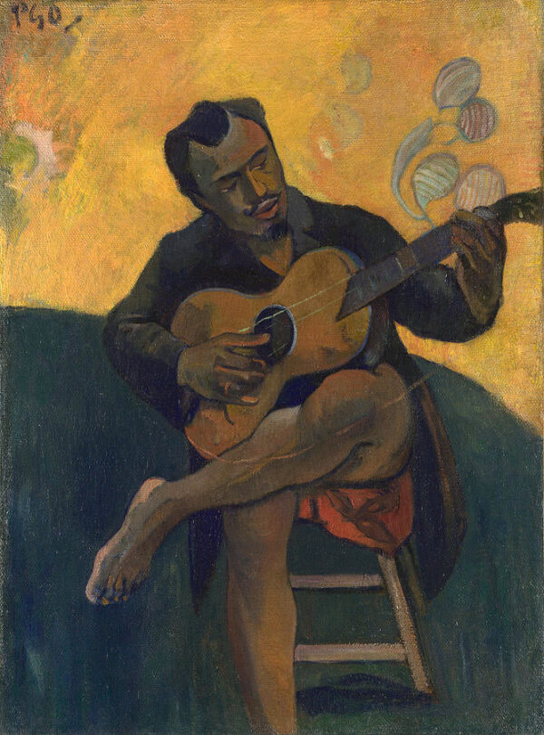 El guitarrista – Paul Gauguin Paul Gauguin Master Apollon