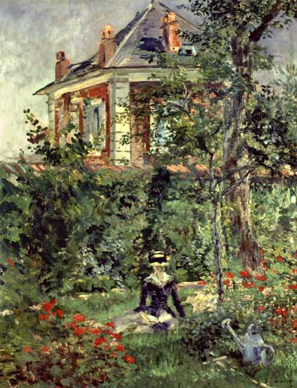 Marguerite en el jardín de Bellevue – Edouard Manet Édouard Manet Master Apollon