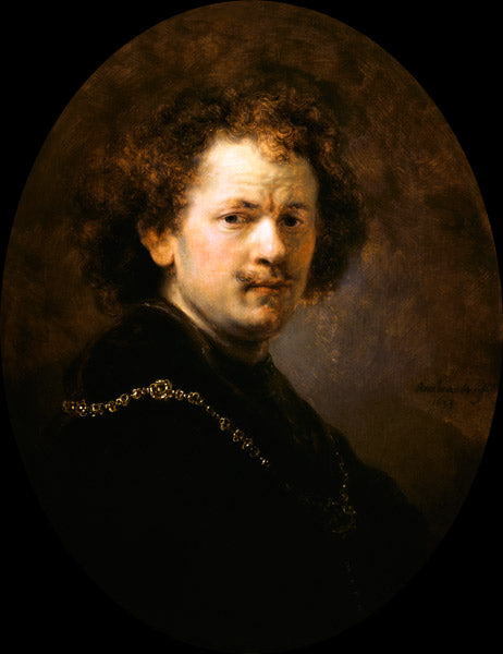 Autorretrato con la cabeza descubierta – Rembrandt van Rijn Rembrandt van Rijn Master Apollon