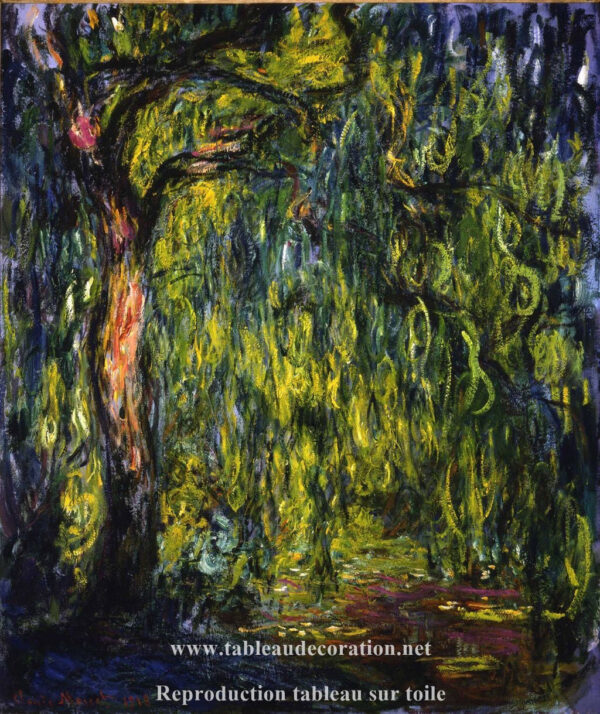 Saule llorón – Reproducción pintura cuadro Monet Claude Monet Master Apollon