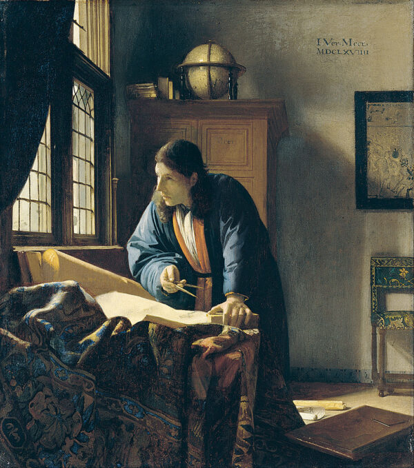 El Geógrafo – Johannes Vermeer Johannes Vermeer Master Apollon