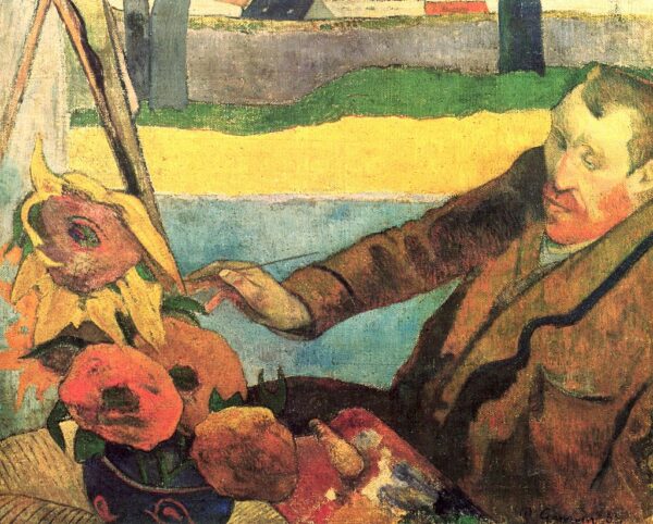 Van Gogh pintando girasoles – Paul Gauguin Paul Gauguin Master Apollon