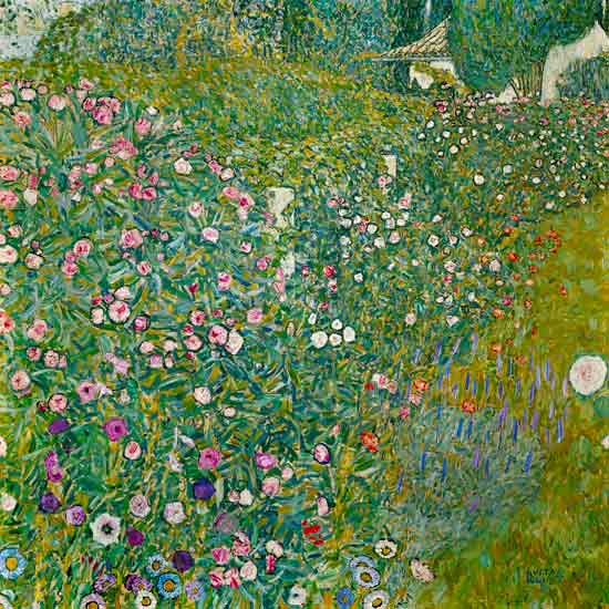 Paisaje de jardín italiano – Gustav Klimt Gustav Klimt Master Apollon