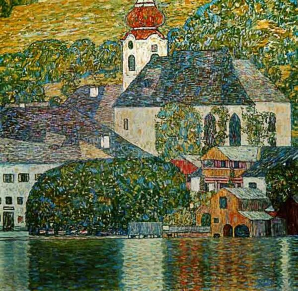 La iglesia de San Wolfgang – Gustav Klimt Gustav Klimt Master Apollon