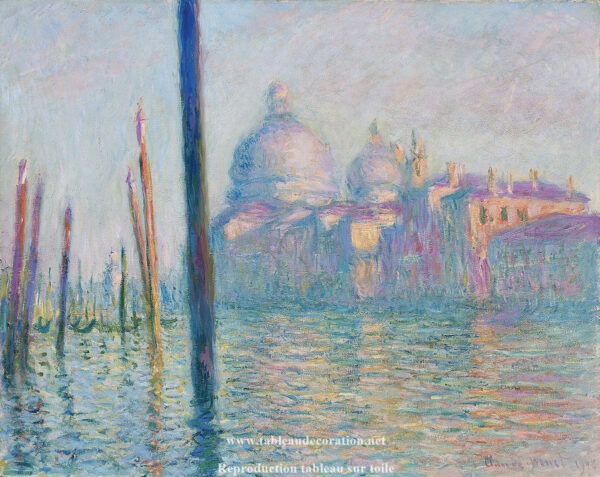 El Gran Canal – Cuadro de Monet Venecia Claude Monet Master Apollon