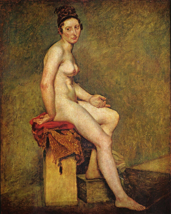 Mademoiselle Rose (Desnudo sentado) – Eugène Delacroix Eugène Delacroix Master Apollon