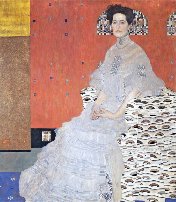 Retrato de Fritza Riedler – Gustav Klimt Cuadros populares Master Apollon