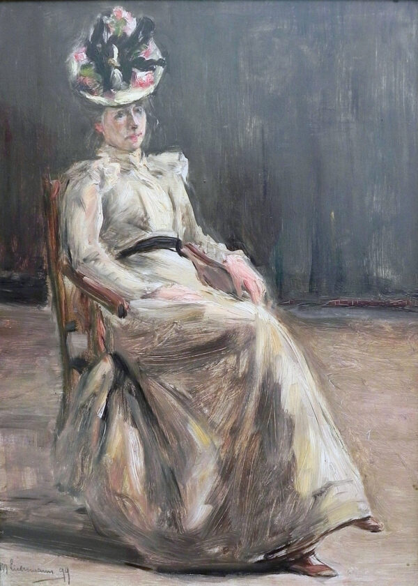 Retrato de una dama – Max Liebermann Max Liebermann Master Apollon