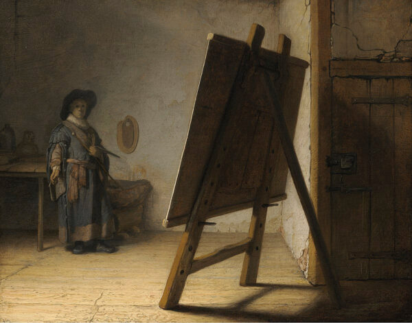 El pintor en su taller – Rembrandt van Rijn Rembrandt van Rijn Master Apollon