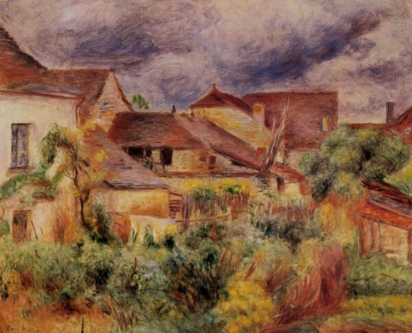 El pequeño pueblo de Essoyes – Pierre-Auguste Renoir Pierre-Auguste Renoir Master Apollon