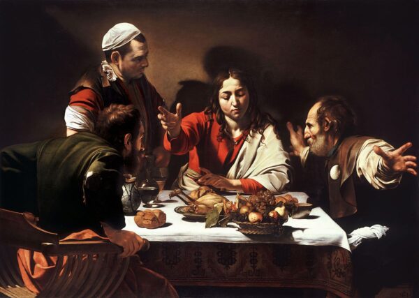 La Cena en Emaús – Caravaggio Caravaggio Master Apollon