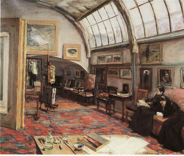 El taller del artista – Max Liebermann Max Liebermann Master Apollon