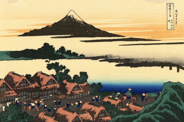 El amanecer en Isawa en la provincia de Kai – Katsushika Hokusai Katsushika Hokusai Master Apollon