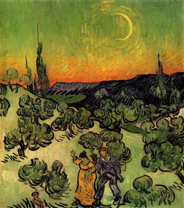 Paso a la luz de la luna – Van Gogh Vincent Van Gogh Master Apollon