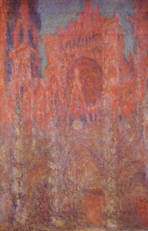 La catedral de Ruan. Fachada (W1328) – Claude Monet Claude Monet Master Apollon