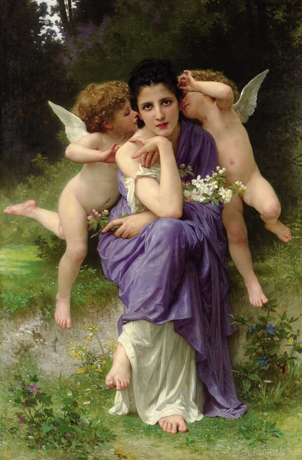 Cantos de primavera – William Bouguereau William Bouguereau Master Apollon