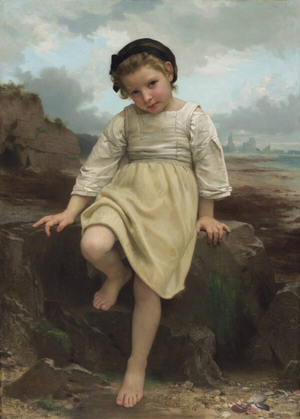 Sobre la roca – William Bouguereau William Bouguereau Master Apollon