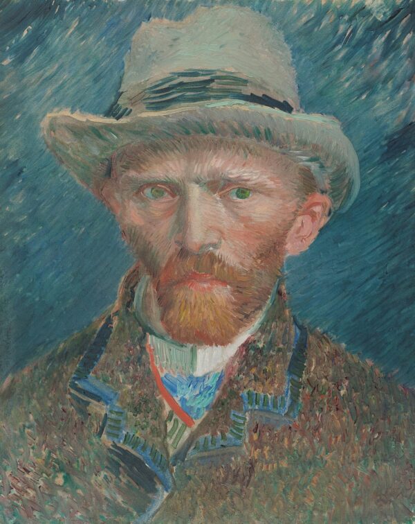 Autorretrato, 1886 – Van Gogh Autorretratos de Vincent van Gogh Master Apollon