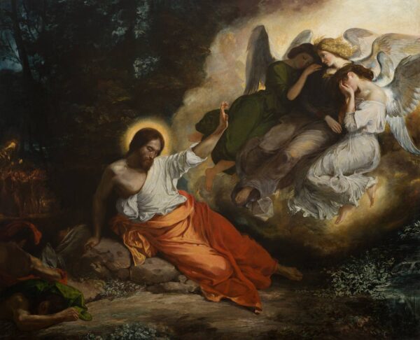 El Cristo en el Jardín de los Olivos – Eugène Delacroix Eugène Delacroix Master Apollon