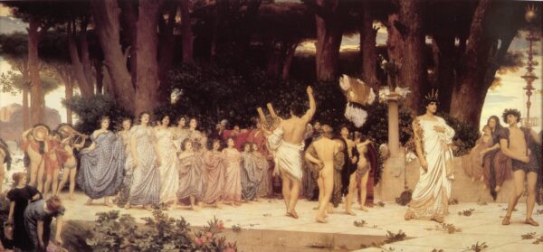 La Daphnéphorie – Frederic Leighton Frederic Leighton Master Apollon