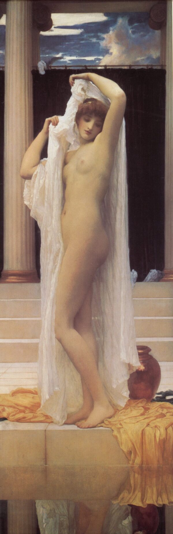 El baño de Psique – Frederic Leighton Frederic Leighton Master Apollon