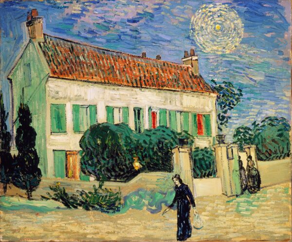 La Casa Blanca, de noche – Van Gogh Vincent Van Gogh Master Apollon