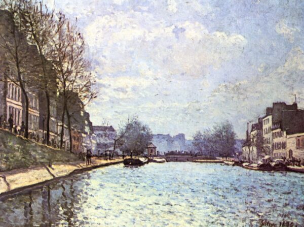 Vista del canal Saint-Martin, París – Van Gogh Vincent Van Gogh Master Apollon