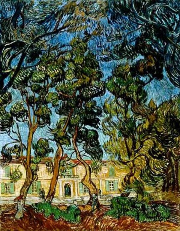 Árboles en el jardín del hospital Saint-Paul – Van Gogh Vincent Van Gogh Master Apollon