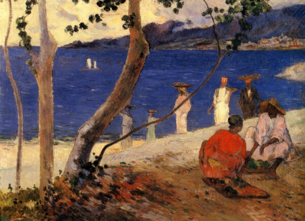 Un borde de mar, 1887 – Paul Gauguin Paul Gauguin Master Apollon