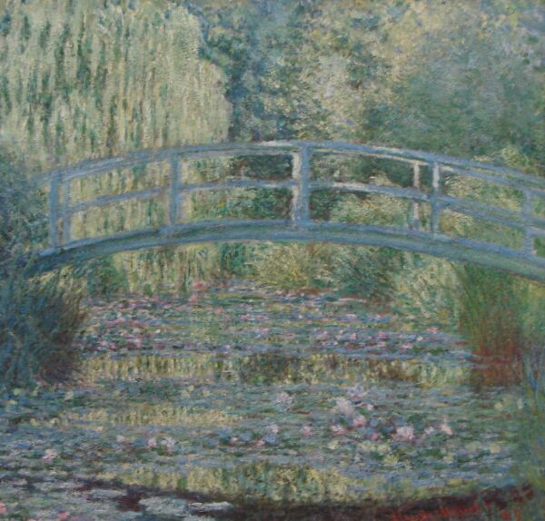 El estanque de los nenúfares, armonía verde – Claude Monet “Los nenúfares” de Claude Monet Master Apollon