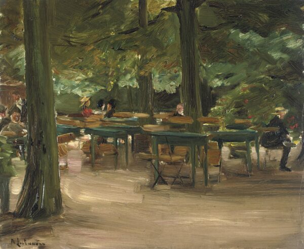 Jardín de cervezas – Max Liebermann Max Liebermann Master Apollon