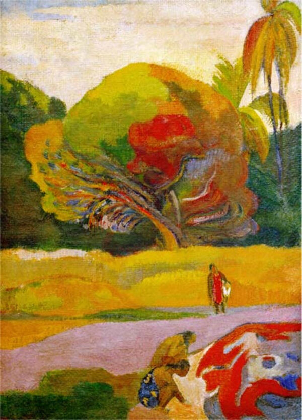 Las mujeres a la orilla del río – Paul Gauguin Paul Gauguin Master Apollon