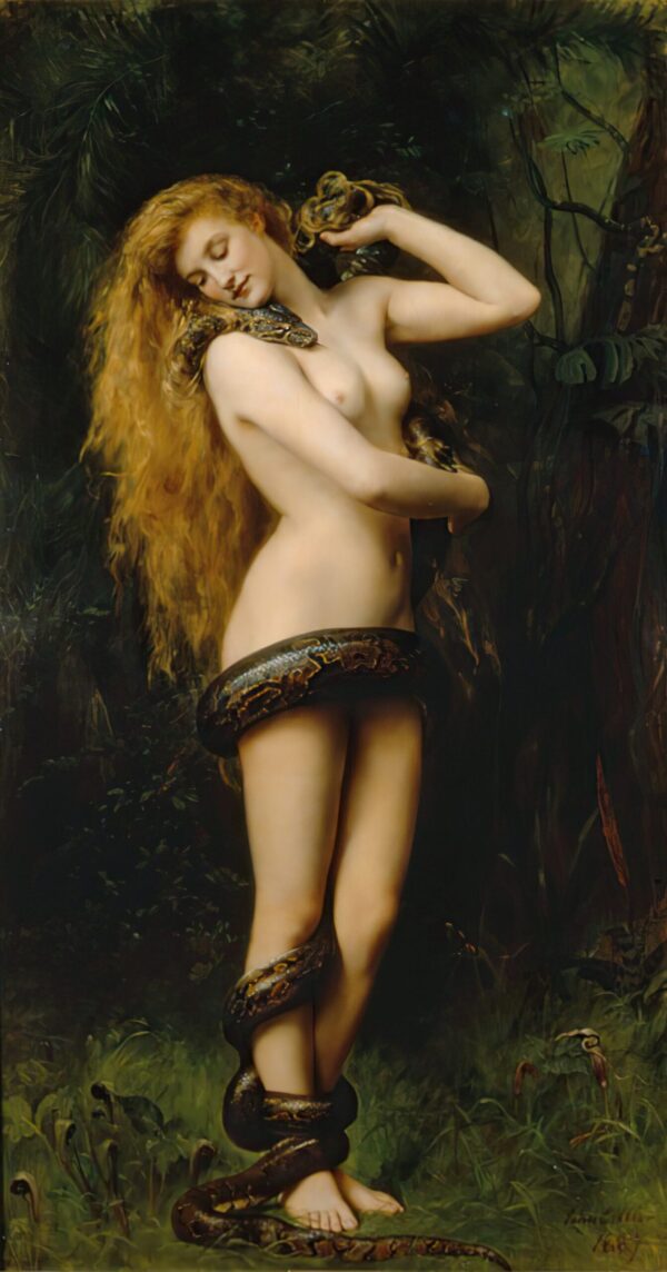 Lilith de John Collier Cuadros populares Master Apollon