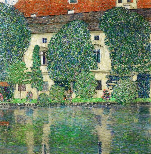 El Schloss Kammer en el Attersee, III – Gustav Klimt Gustav Klimt Master Apollon