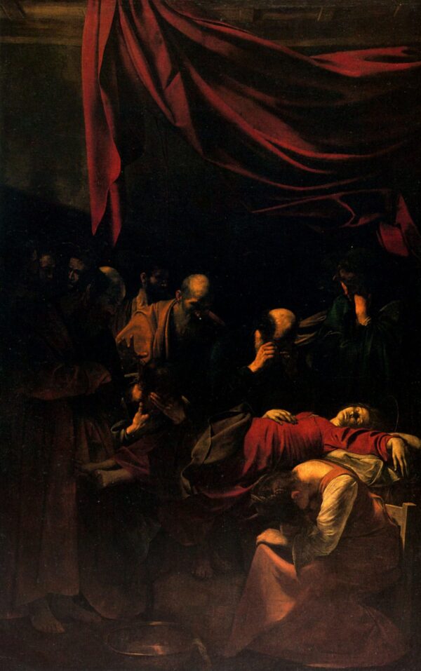 La muerte de la Virgen – Caravaggio Caravaggio Master Apollon