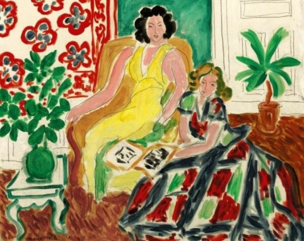 Ropa Amarilla y Ropa Arlequín – Matisse Henri Matisse Master Apollon