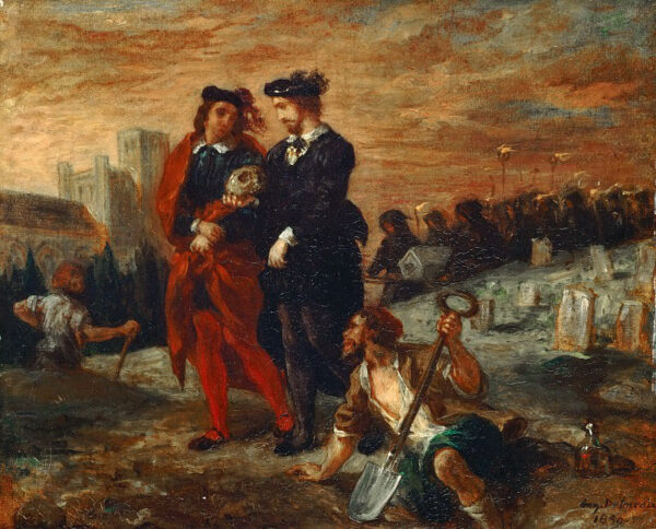 Hamlet y Horacio en el cementerio – Eugène Delacroix Eugène Delacroix Master Apollon