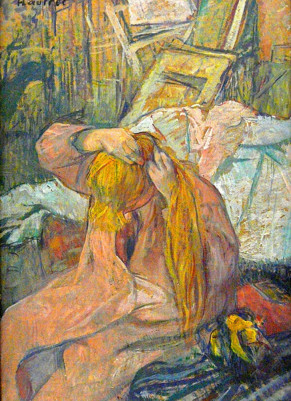 Mujer peinándose – Toulouse Lautrec Henri de Toulouse-Lautrec Master Apollon