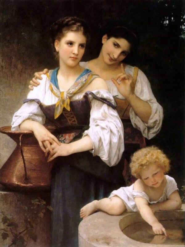 El secreto – William Bouguereau William Bouguereau Master Apollon