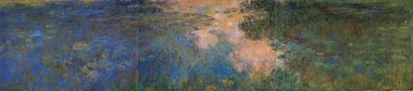 Bajo el agua de los nenúfares – Claude Monet “Los nenúfares” de Claude Monet Master Apollon