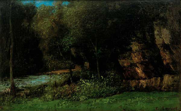 Paisaje cerca de Ornans – Gustave Courbet Gustave Courbet Master Apollon