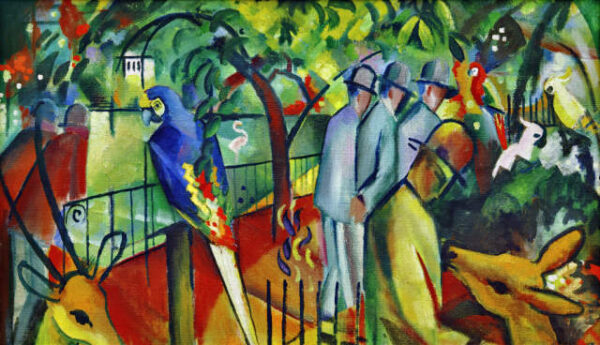 Jardín zoológico – August Macke August Macke Master Apollon