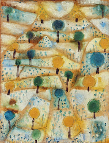 Paisaje rítmico pequeño – Paul Klee Paul Klee Master Apollon