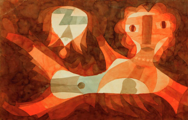 Poisson rojo-hembra, 1921 – Paul Klee Paul Klee Master Apollon