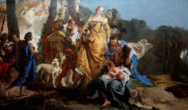 La descubrimiento del niño Moisés – Giovanni Battista Tiepolo Non classé Master Apollon